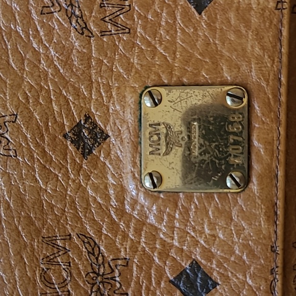 MCM vintage leather mini purse on chain - Picture 3 of 11